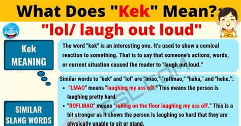 Kek meaning
